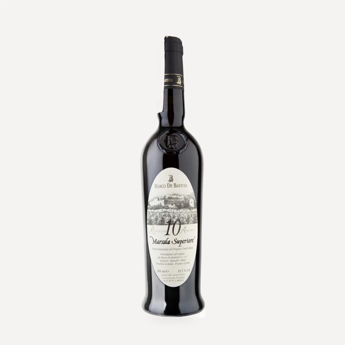 Marsala Superiore Riserva 10 Years Old DOC wine — Marco de Bartoli winery — Dionysus