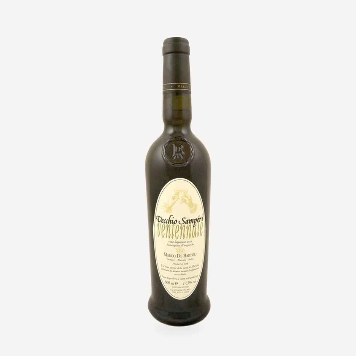 Vecchio Samperi Ventennale wine — Marco de Bartoli winery — Dionysus