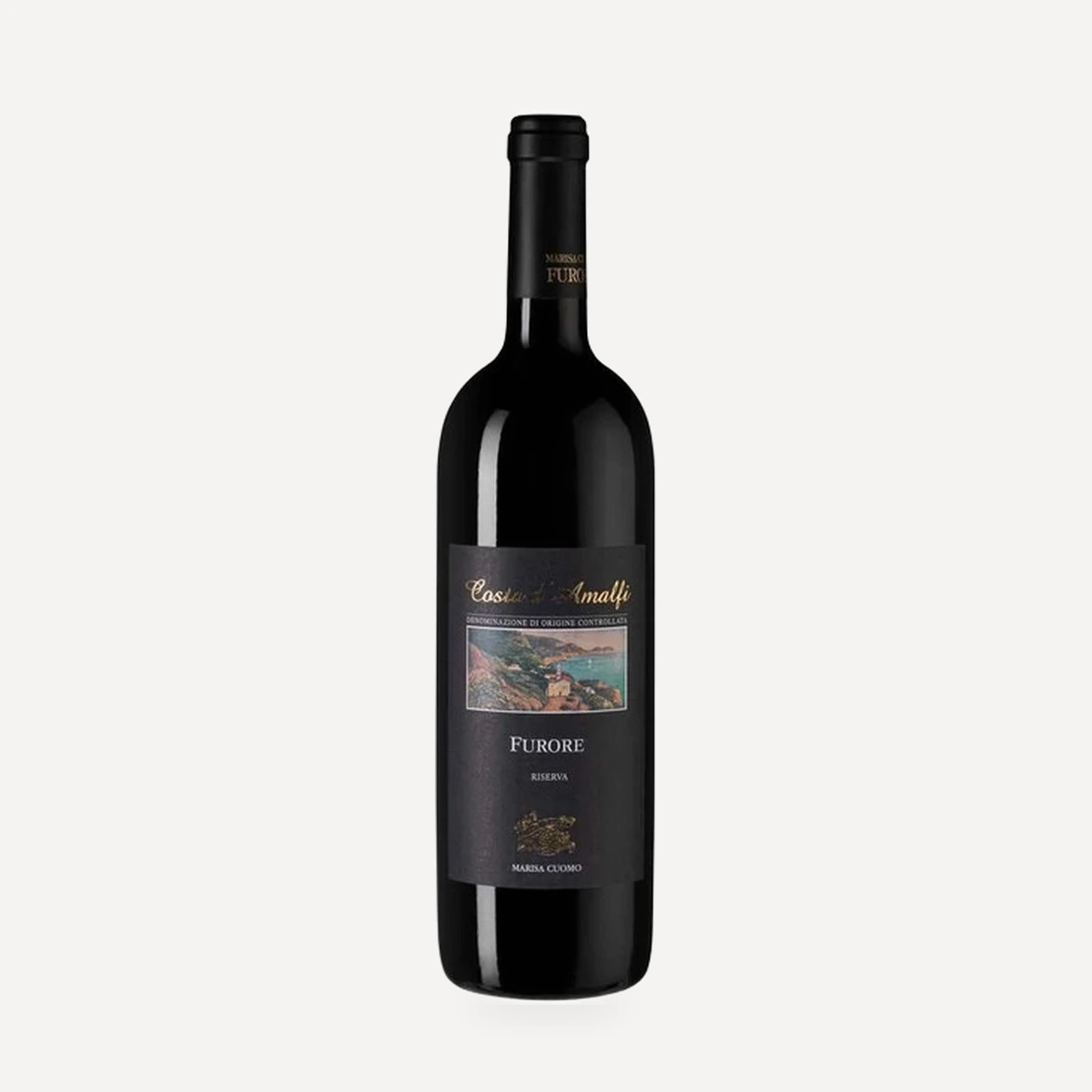 Furore Rosso Riserva Costa d'Amalfi DOC wine — Marisa Cuomo winery — Dionysus