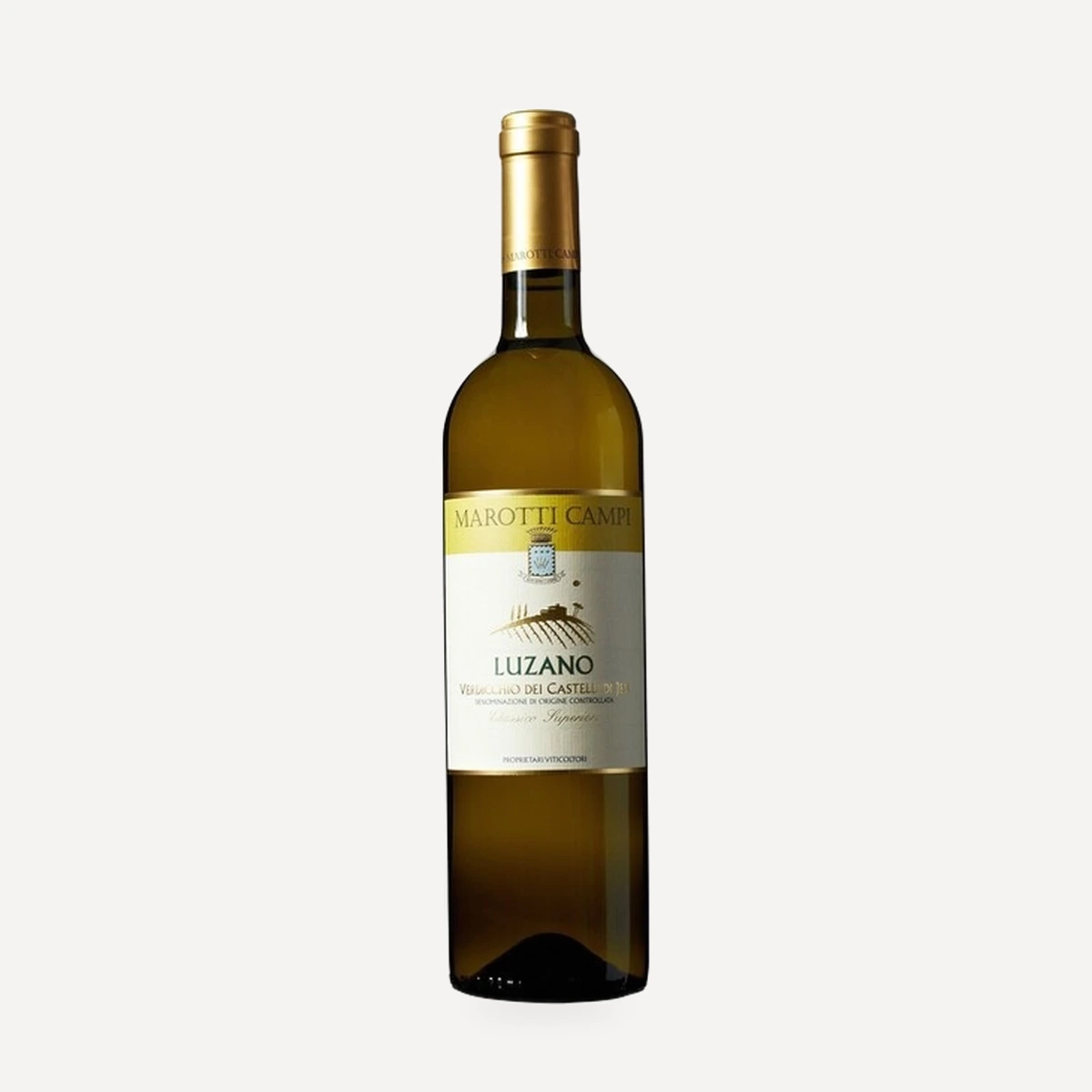Luzano Verdicchio dei Castelli di Jesi Classico Superiore DOC wine — Marotti Campi winery — Dionysus