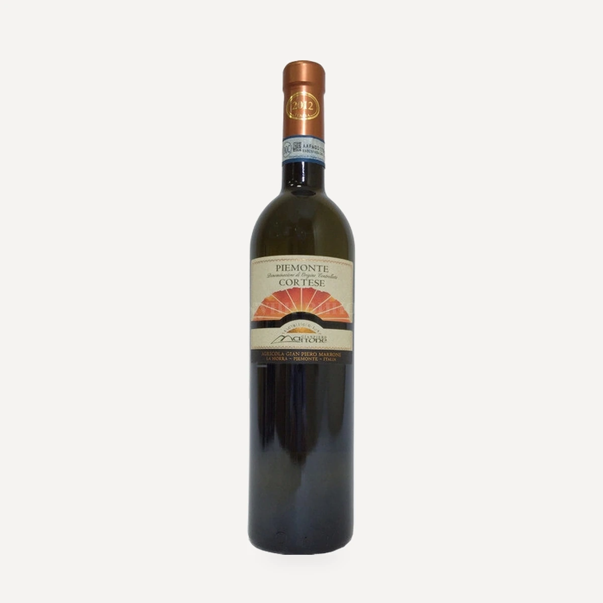 Cortese Piemonte DOC wine — Marrone winery — Dionysus