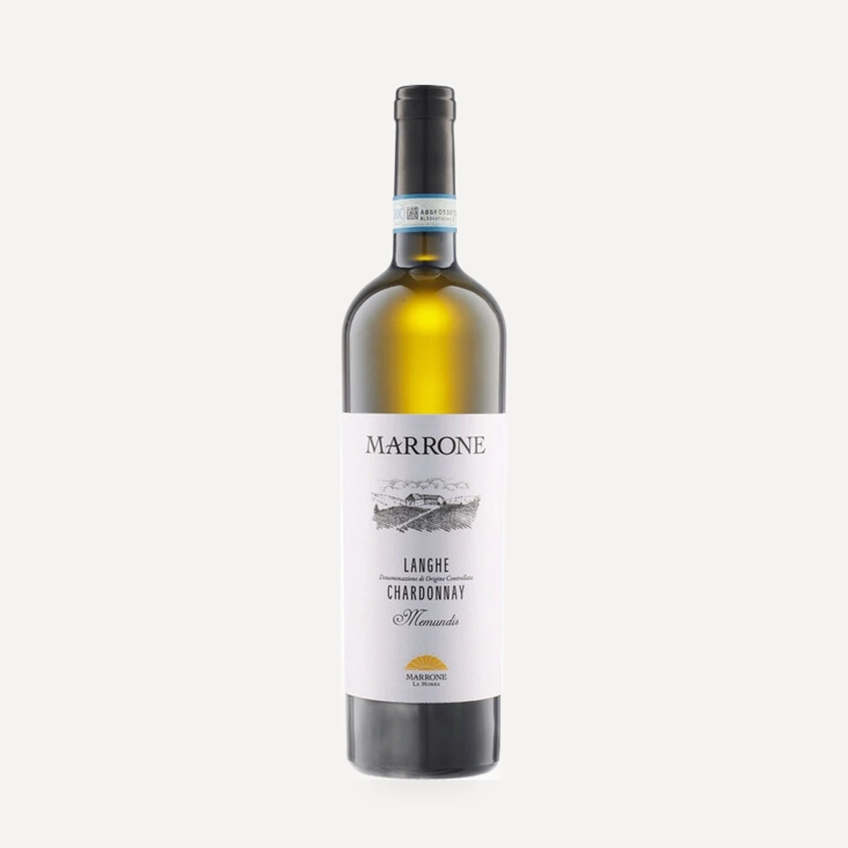 Memundis Chardonnay Langhe DOC wine — Marrone winery — Dionysus
