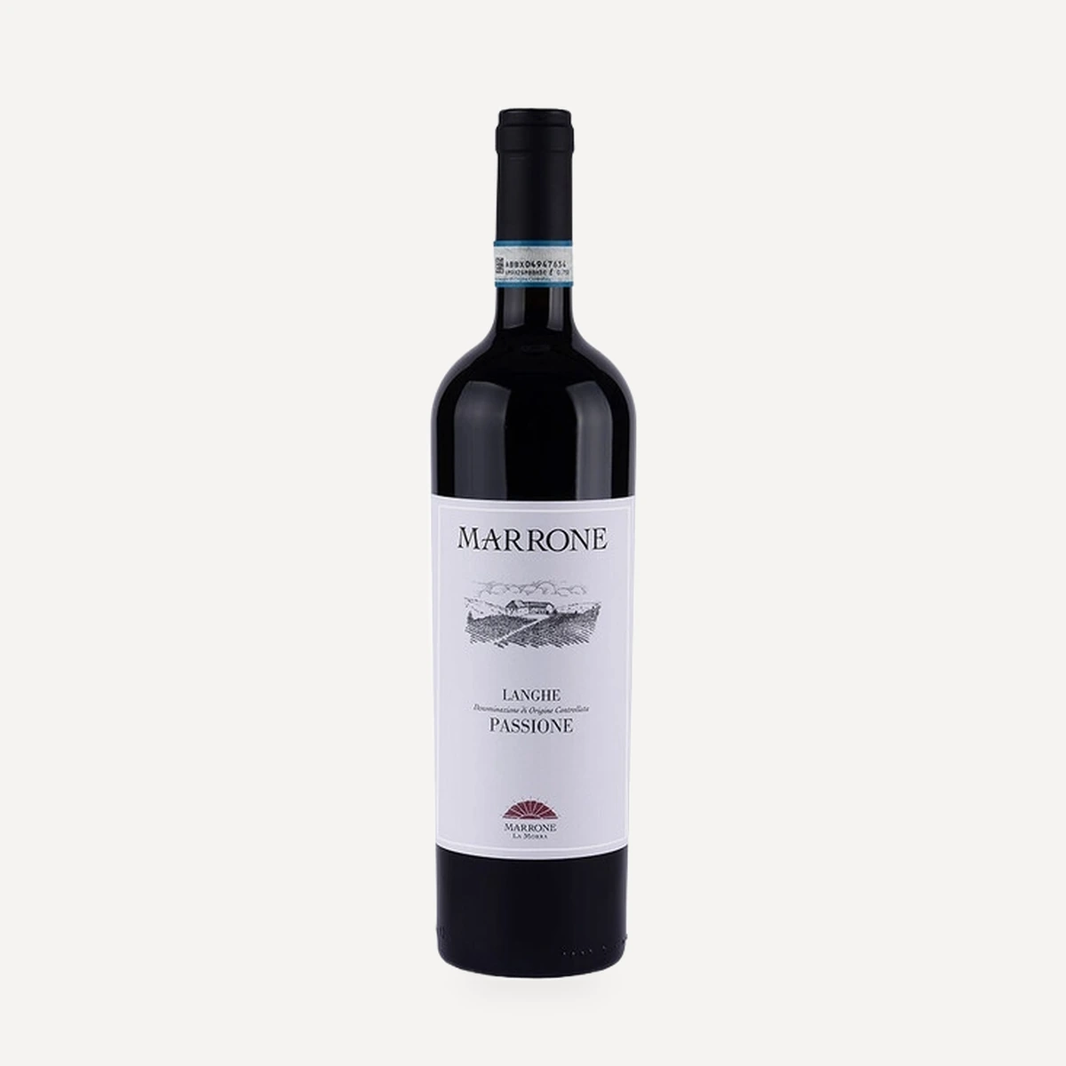 Passione Langhe DOC wine — Marrone winery — Dionysus