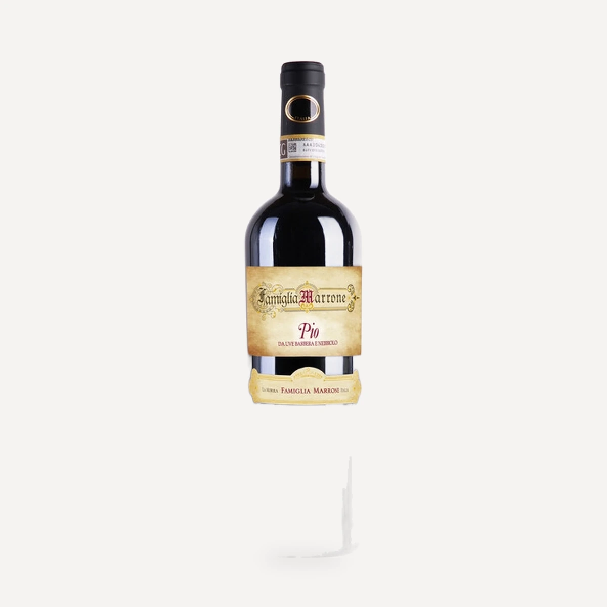 Pio Da Uve Barbera e Nebbiolo DOC wine — Marrone winery — Dionysus