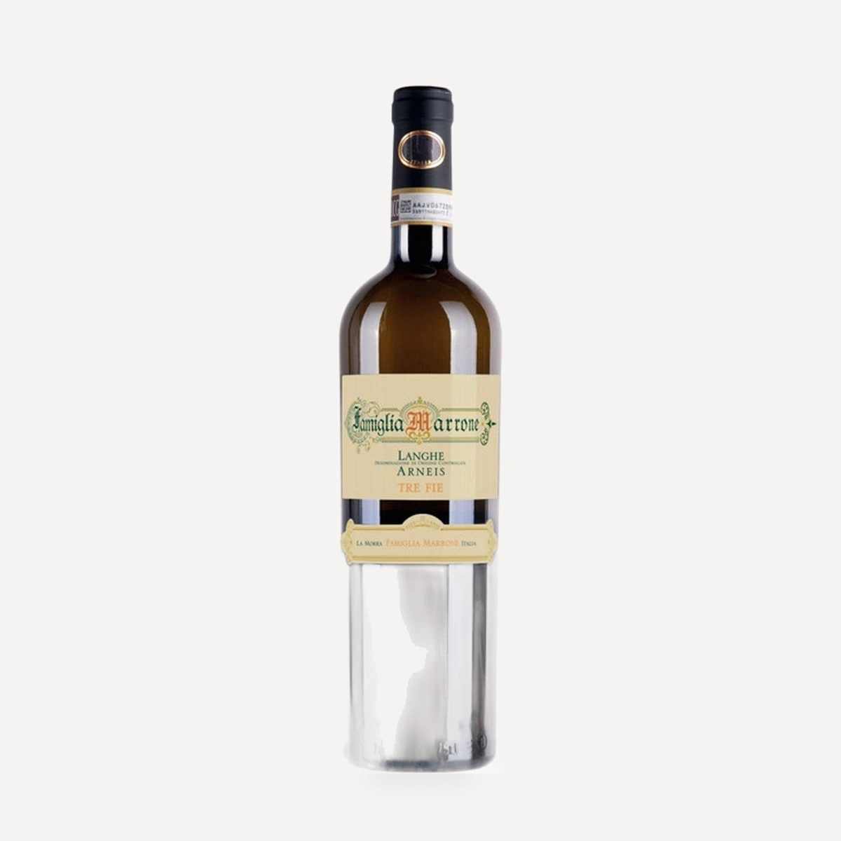 Tre Fie Langhe Arneis DOC wine — Marrone winery — Dionysus
