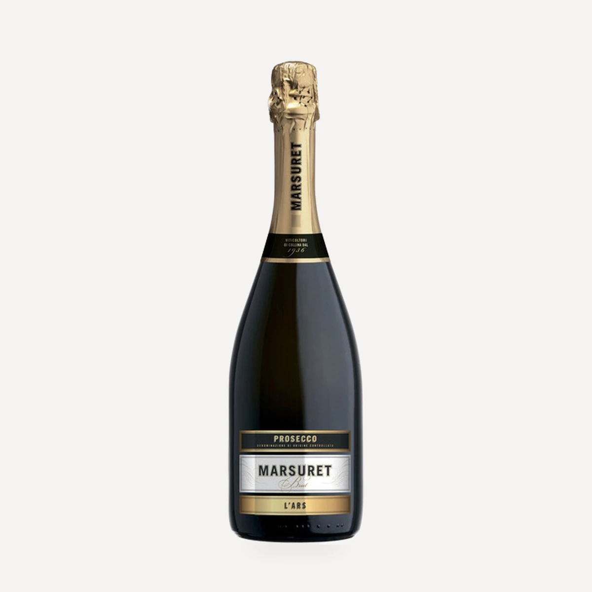 L'Ars Prosecco Treviso Brut DOC wine — Marsuret winery — Dionysus