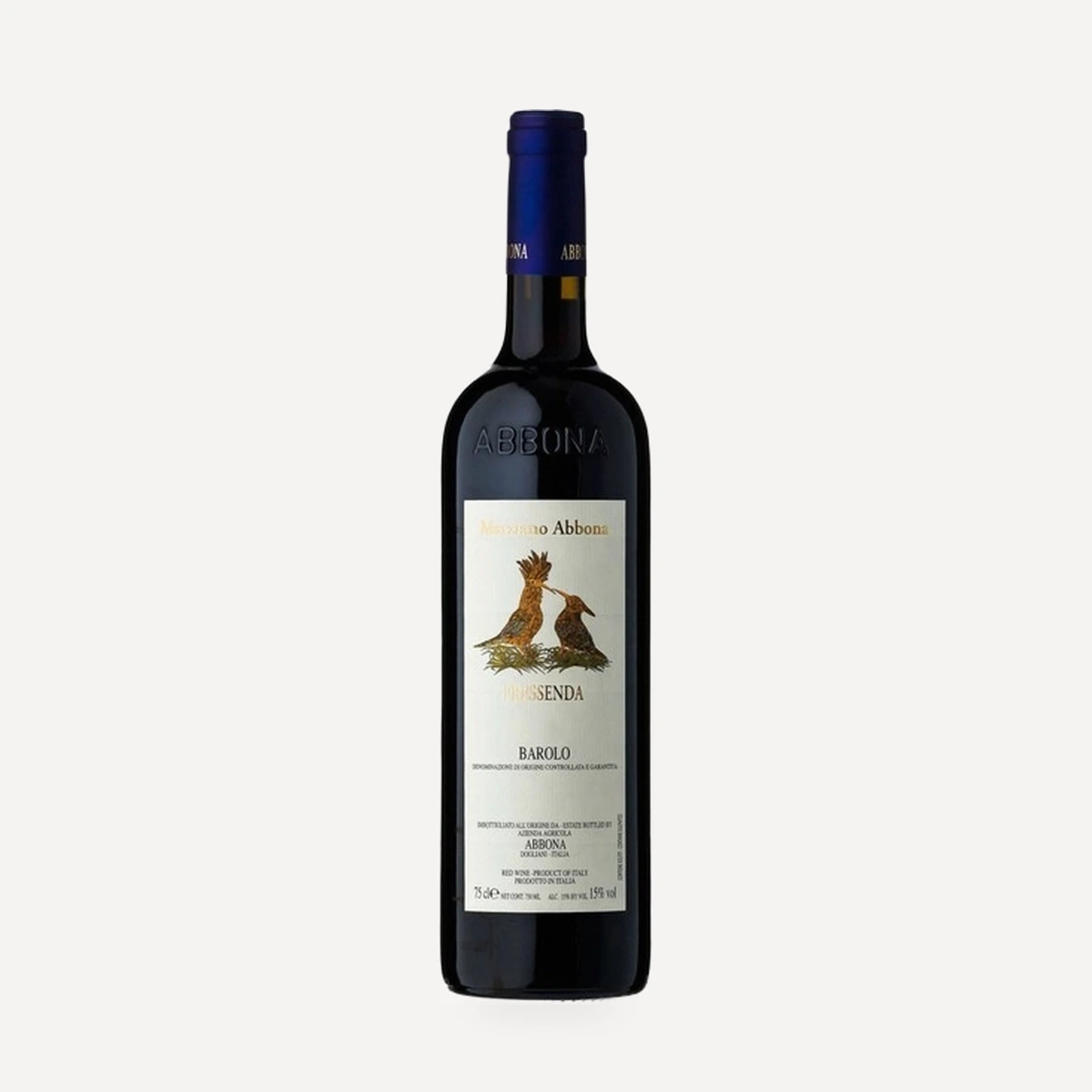 Barolo Pressenda DOCG wine — Marziano Abbona winery — Dionysus