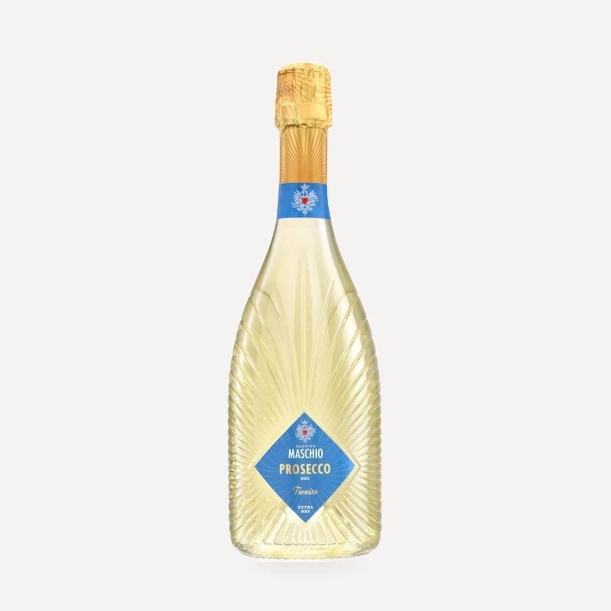 Prosecco Treviso design Onda DOC wine — Maschio winery — Dionysus