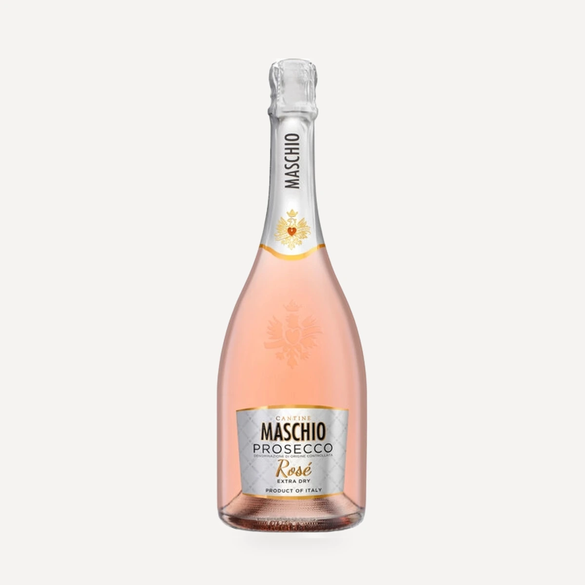 Prosecco Rose Millesimato Extra Dry DOC wine — Maschio winery — Dionysus