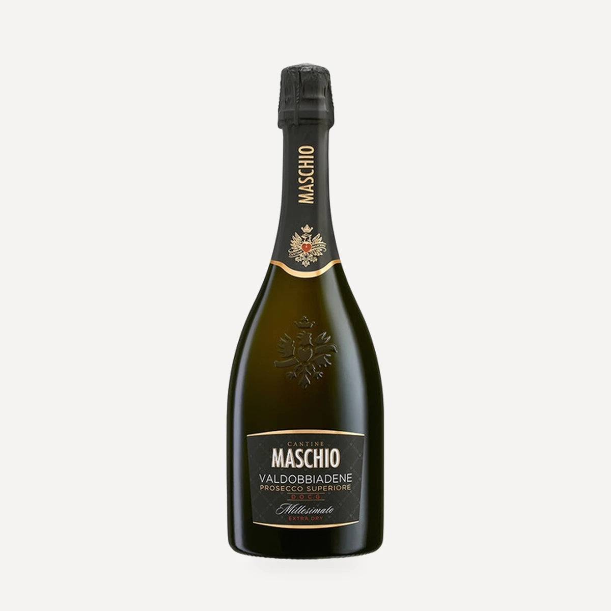 Valdobbiadene Prosecco Superiore Millesimato DOCG wine — Maschio winery — Dionysus