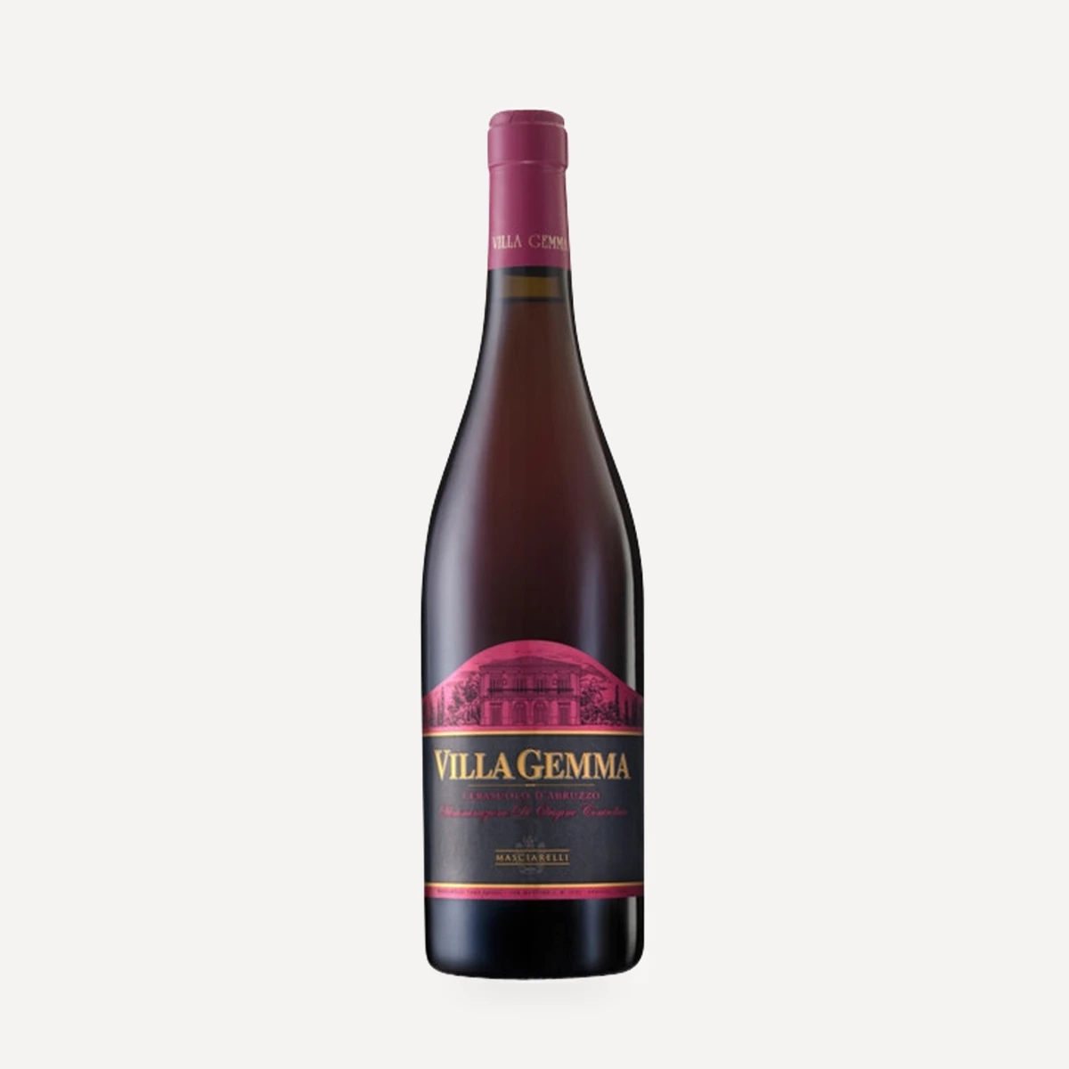 Villa Gemma Cerasuolo d’Abruzzo Superiore DOC wine — Masciarelli winery — Dionysus
