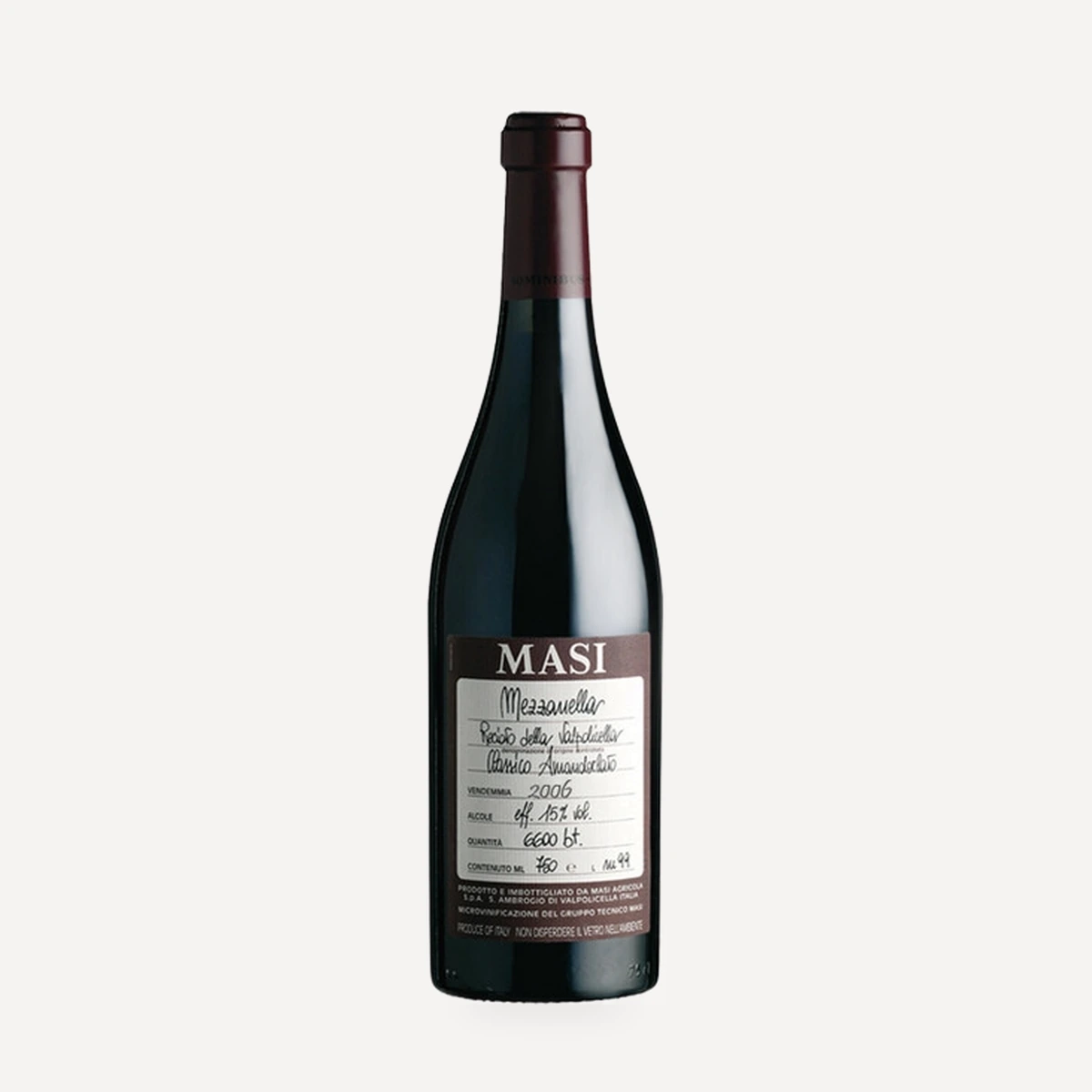 Mezzanella Amandorlato Recioto della Valpolicella Classico DOC wine — Masi winery — Dionysus
