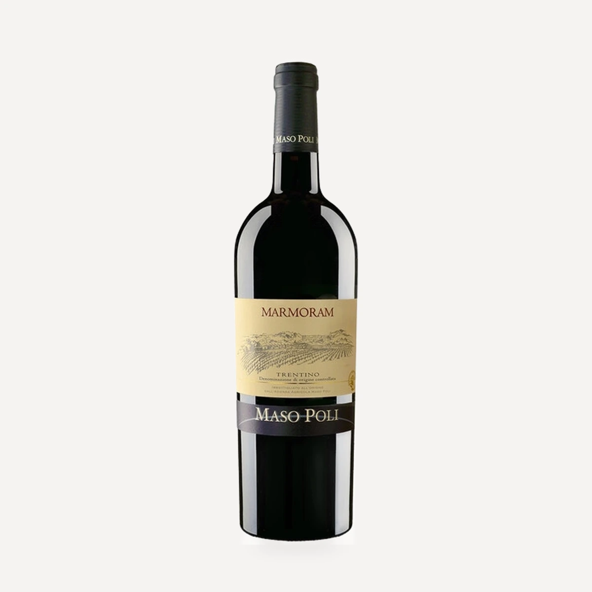 Marmoram TRENTINO DOC wine — Maso Poli winery — Dionysus