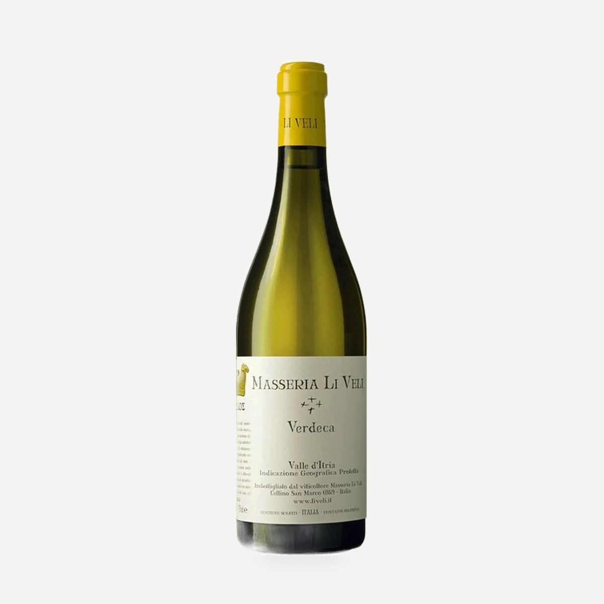 Askos Verdeca Valle d'Itria IGP wine — Masseria Li Veli winery — Dionysus