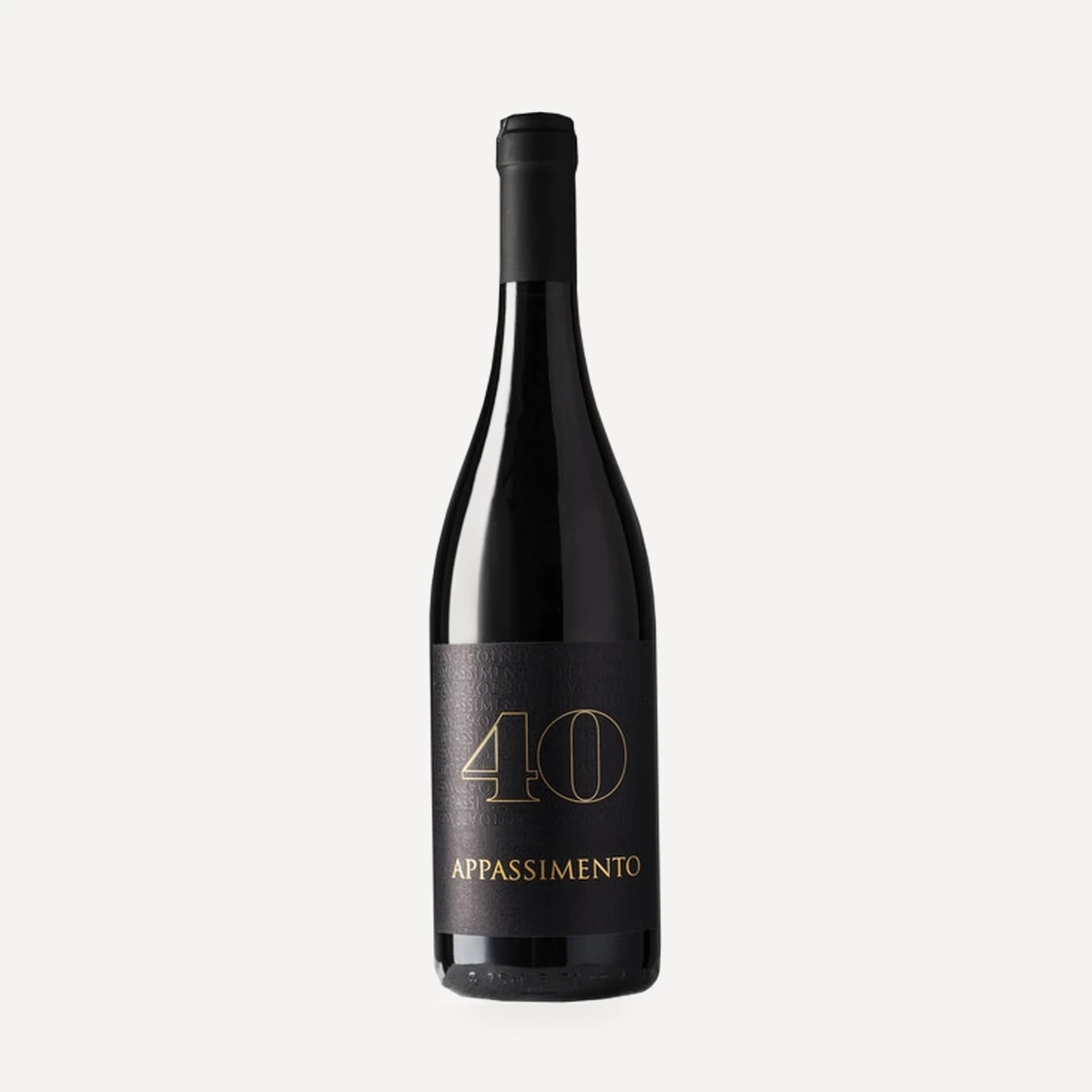 40 Appassimento Puglia IGT wine — Masseria Tagaro winery — Dionysus