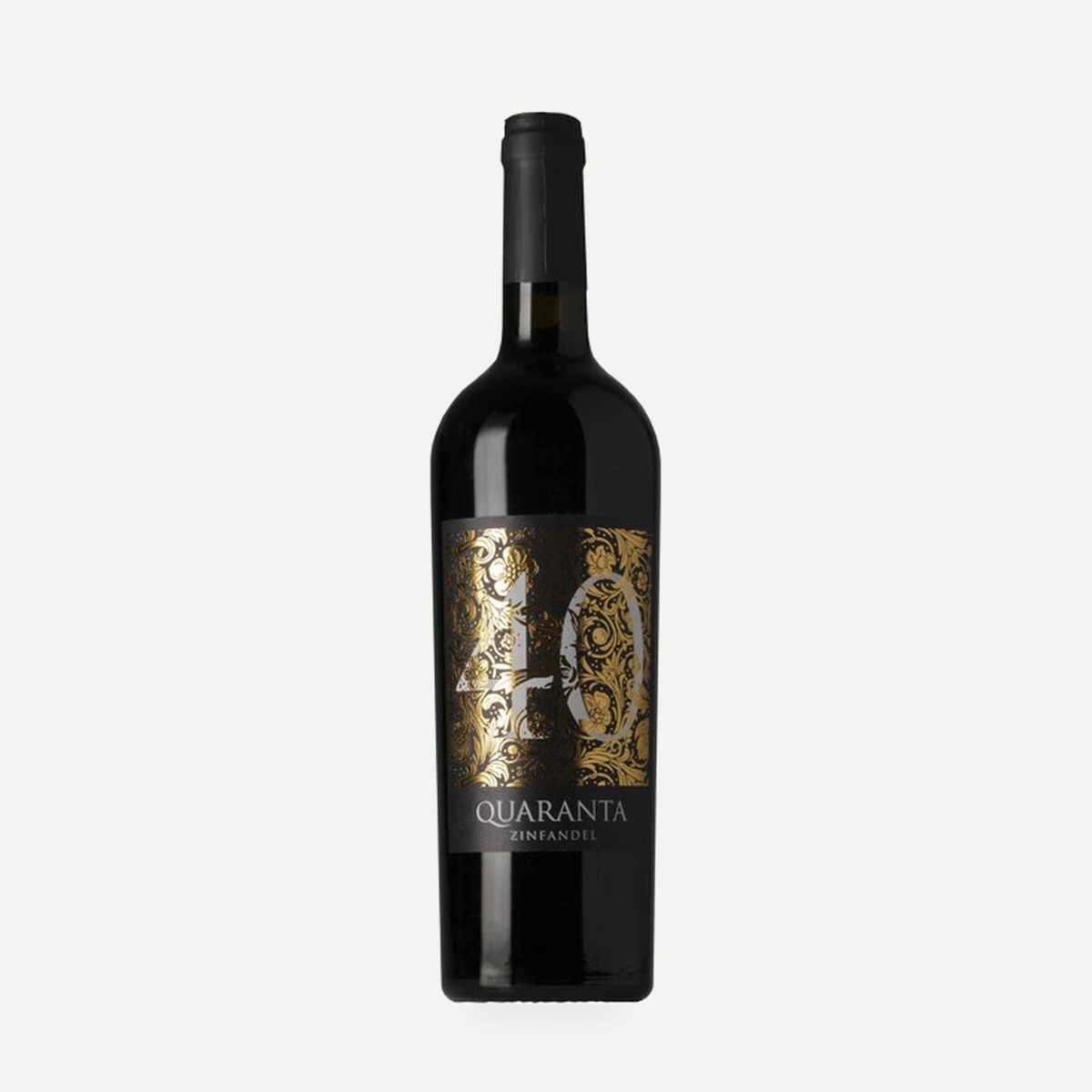 40 Quaranta Zinfandel Puglia IGT wine — Masseria Tagaro winery — Dionysus