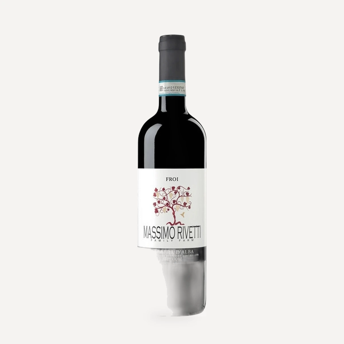 Barbera d'Alba Froi wine — Massimo Rivetti winery — Dionysus