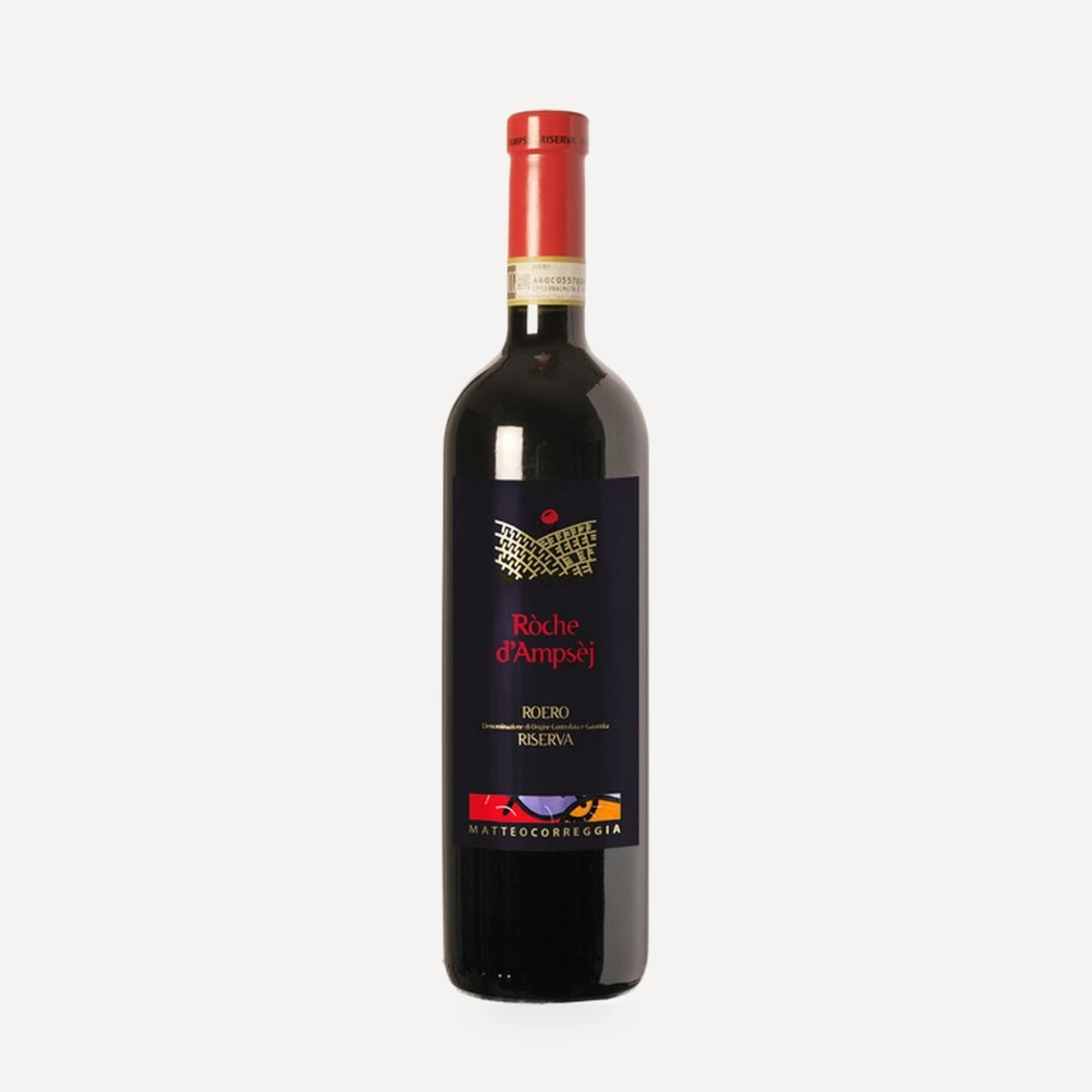 Roero Riserva Ròche d’Ampsèj wine — Matteo Correggia winery — Dionysus