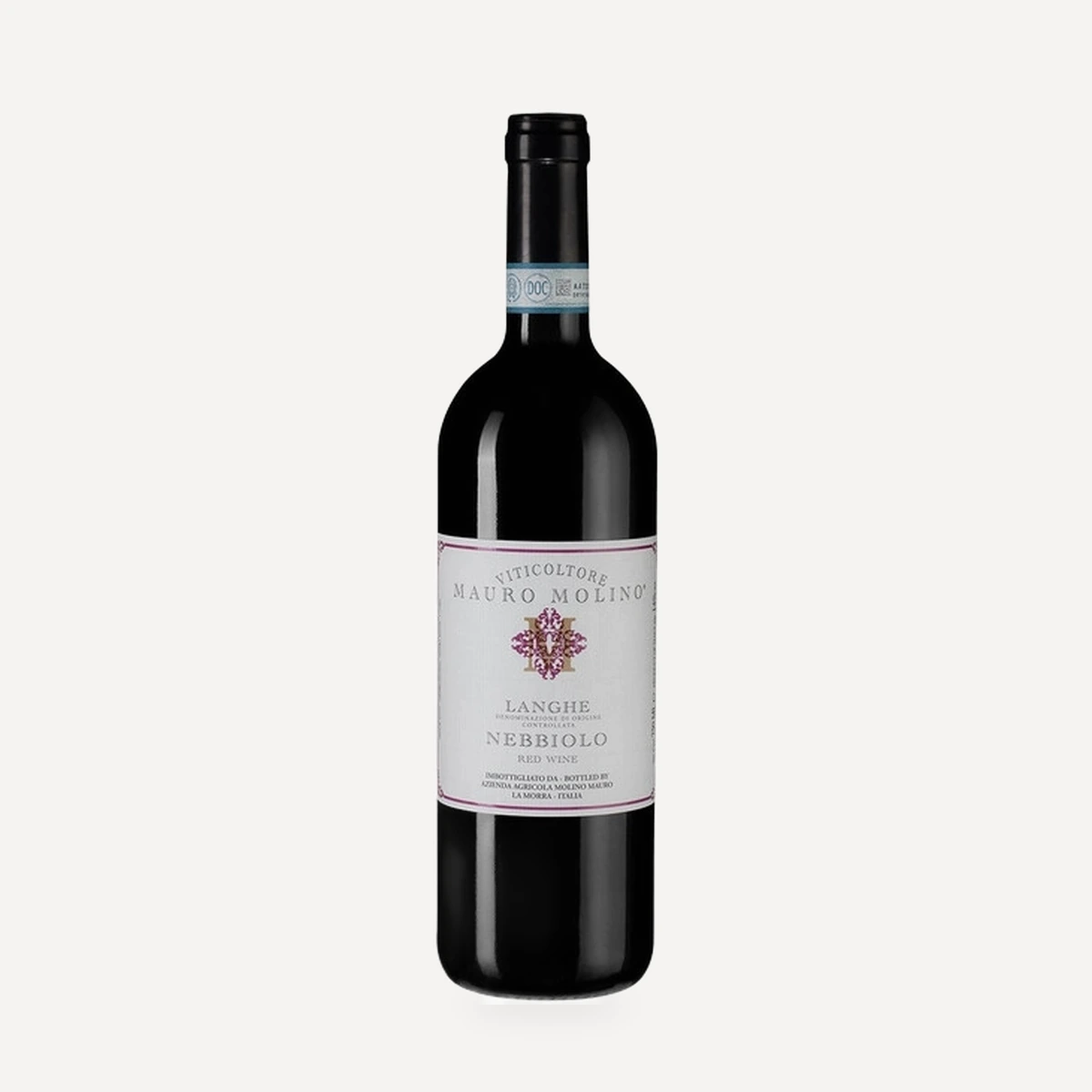 Nebbiolo Langhe DOC wine — Mauro Molino winery — Dionysus