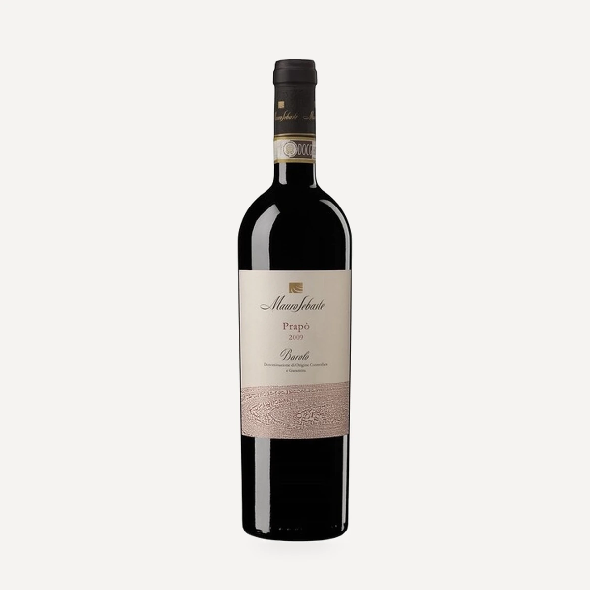 Barolo Prapo wine — Mauro Sebaste winery — Dionysus