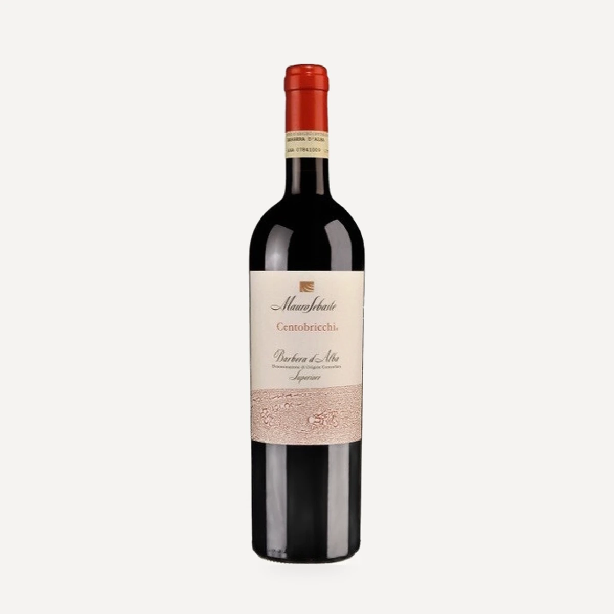 Centobricchi Barbera d'Alba Superiore DOC wine — Mauro Sebaste winery — Dionysus