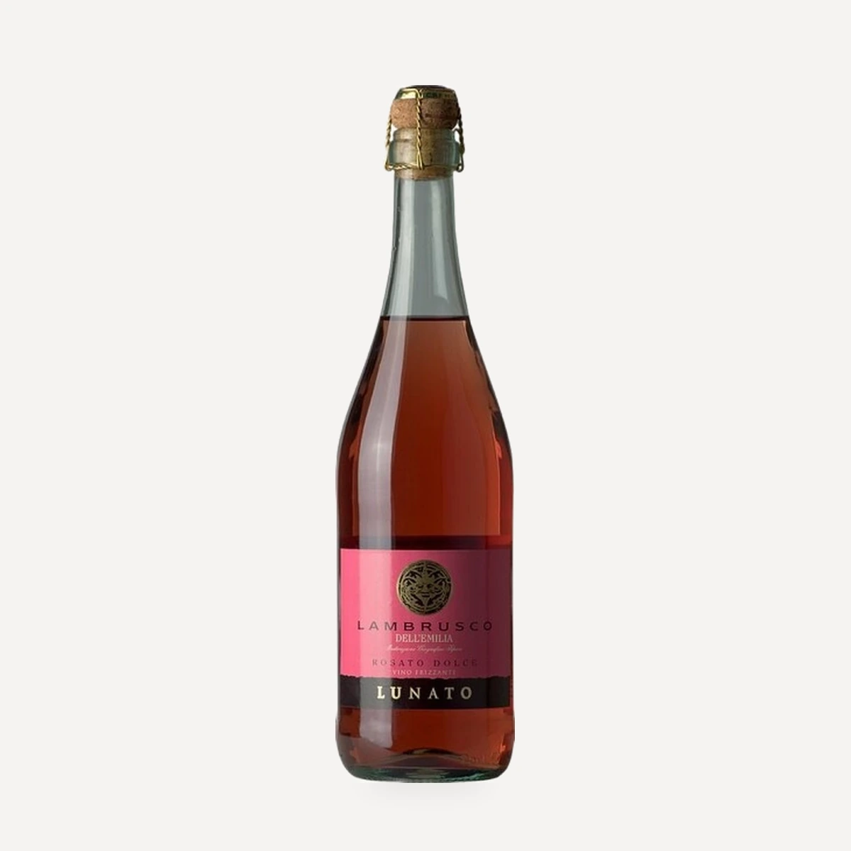 Lambrusco Emilia Rosé Sweet Rosato Sweet IGT wine — Medici Ermete winery — Dionysus