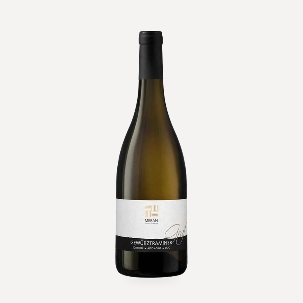 Graf Gewurztraminer Sudtirol Alto Adige DOC wine — Meran winery — Dionysus