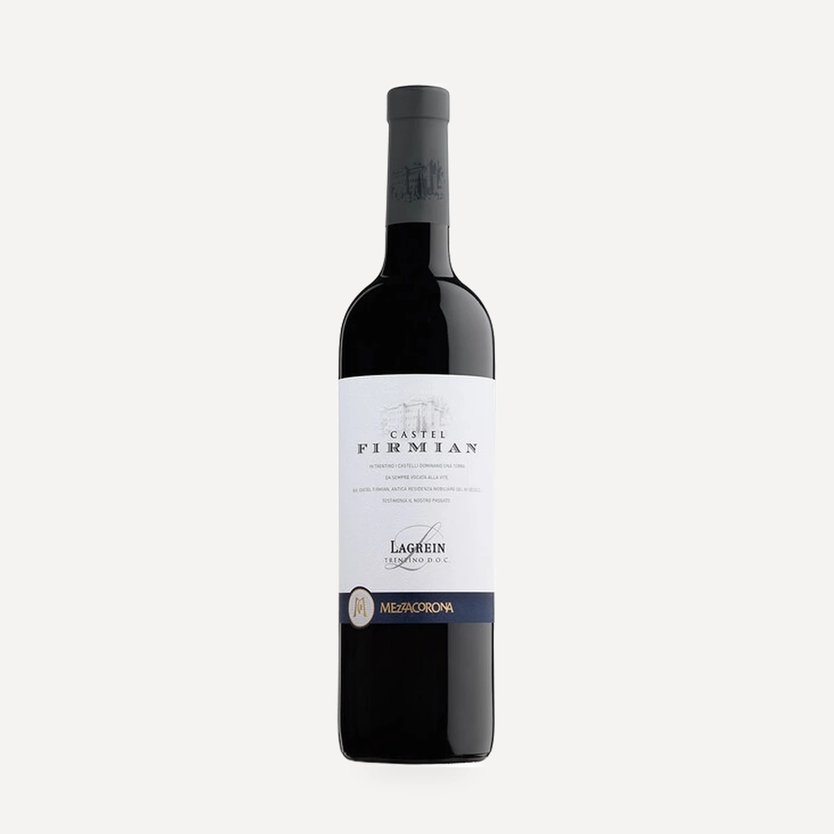 Castel Firmian Lagrein Trentino DOC wine — Mezzacorona winery — Dionysus