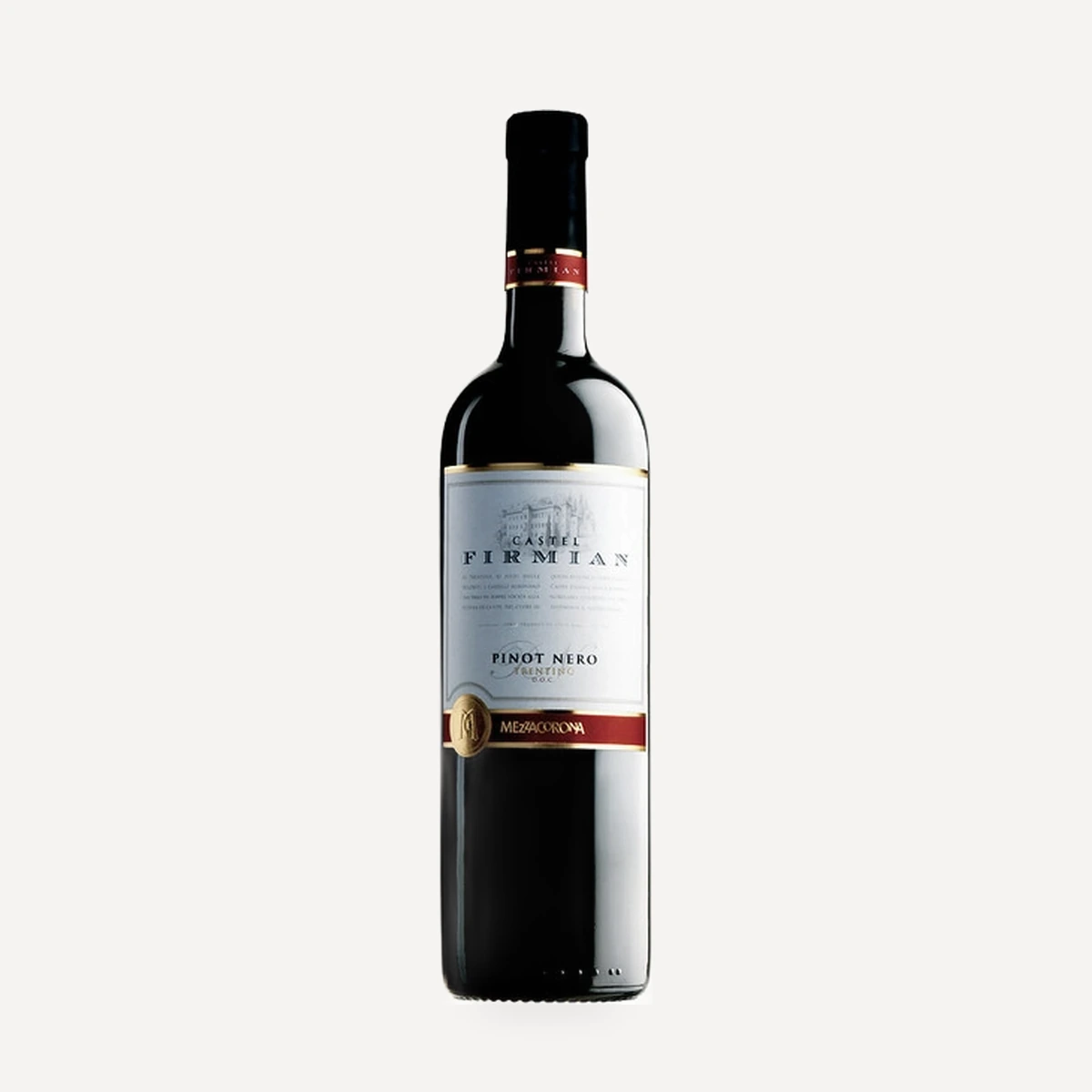 Castel Firmian Pinot Nero Trentino DOC wine — Mezzacorona winery — Dionysus