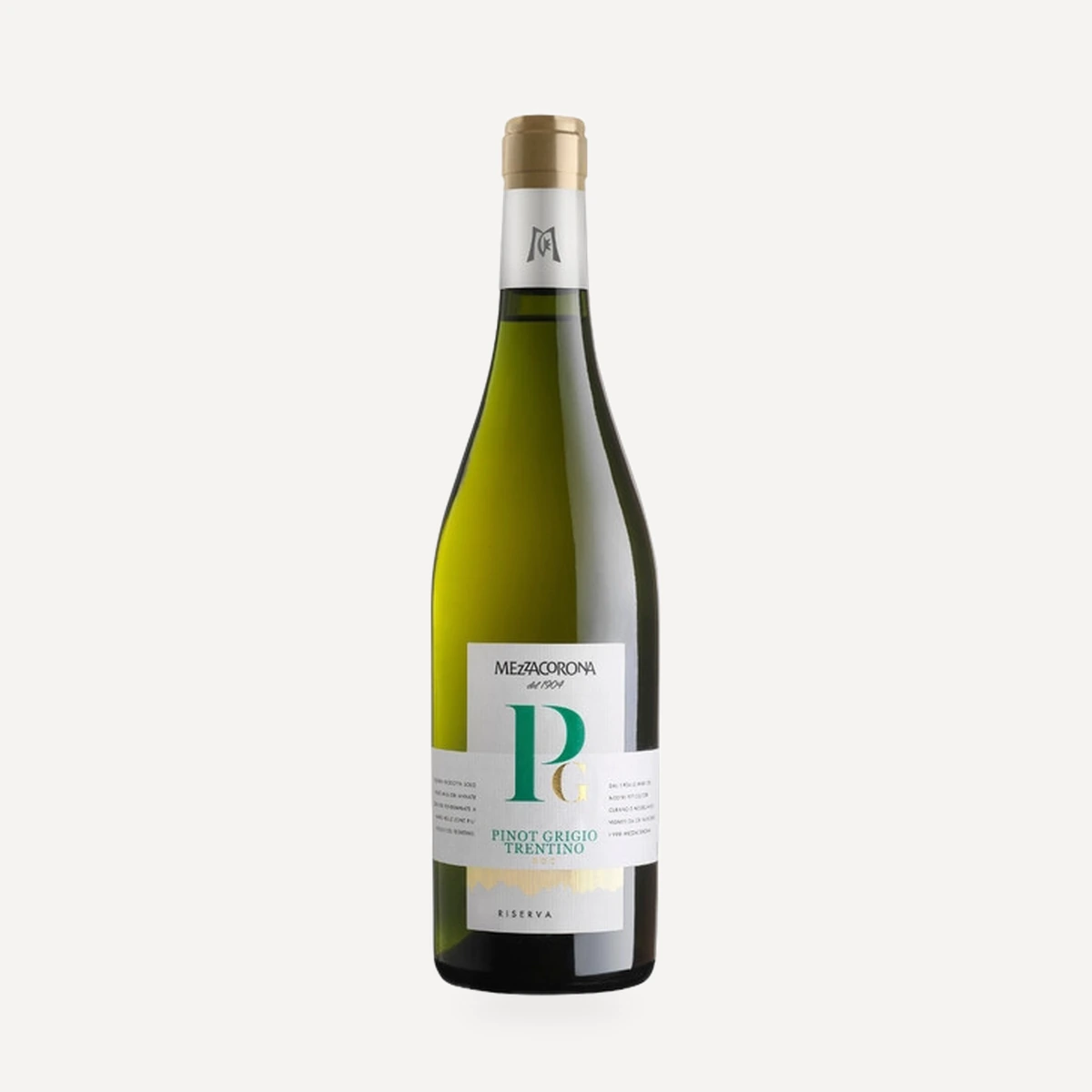 Classici Premium Collection Pinot Grigio Riserva Trentino DOC wine — Mezzacorona winery — Dionysus