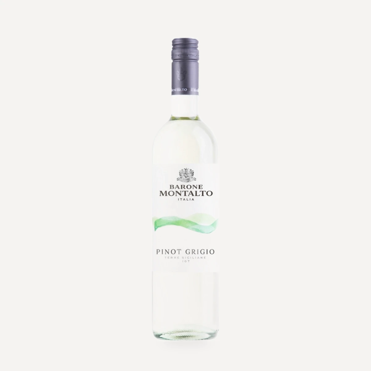 Acquerello Pinot Grigio Terre Siciliane IGT wine — MGM Mondo Vino winery — Dionysus