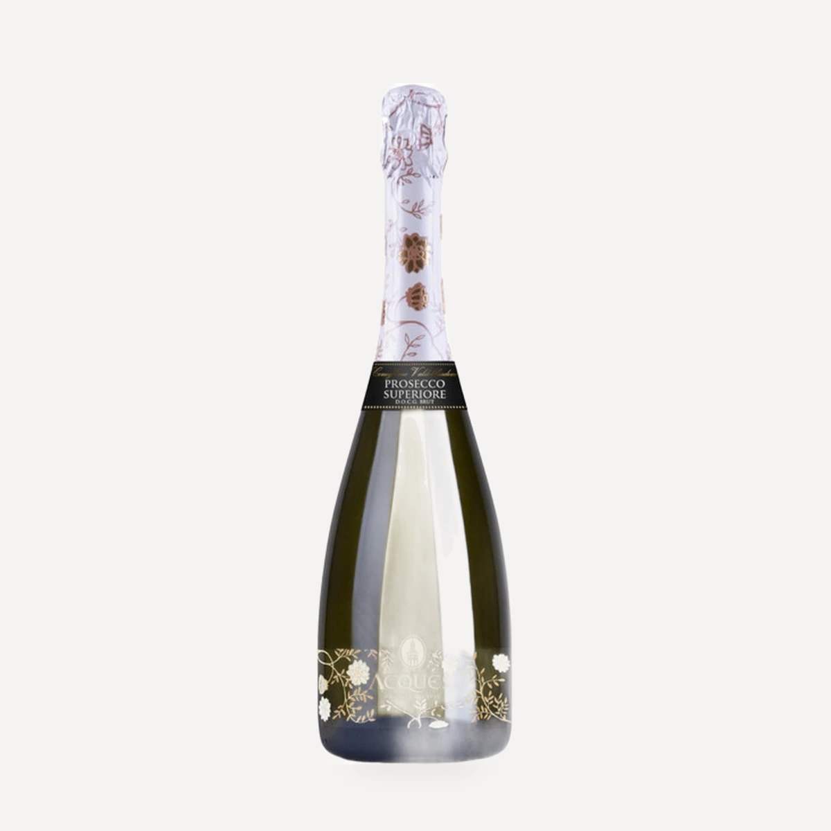 Acquesi Conegliano Valdobbiadene Prosecco Superiore Brut DOCG wine — MGM Mondo Vino winery — Dionysus