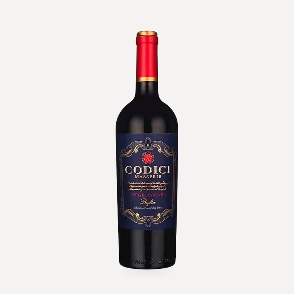 Codici Negroamaro Puglia IGT wine — MGM Mondo Vino winery — Dionysus