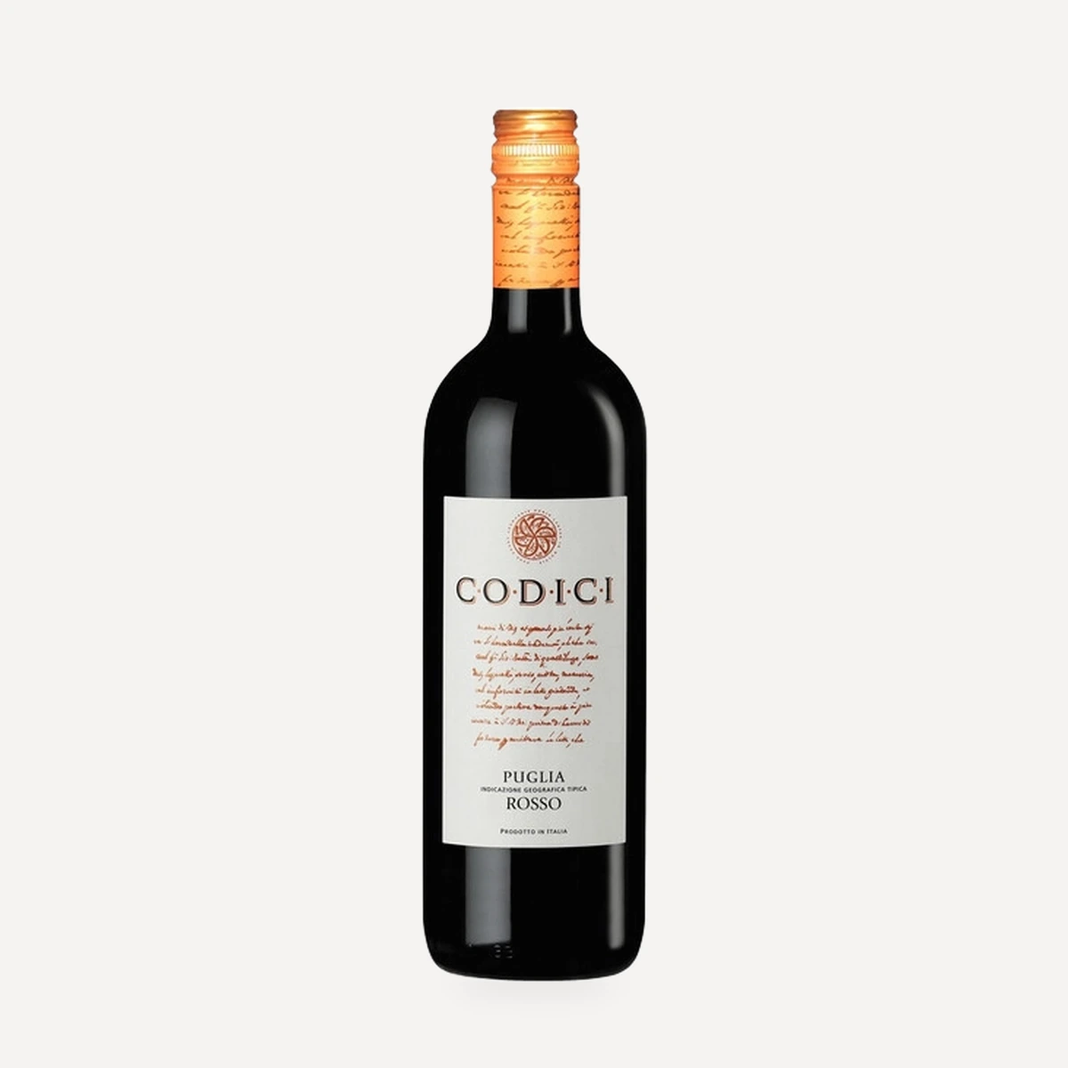 Codici Rosso Puglia IGT wine — MGM Mondo Vino winery — Dionysus