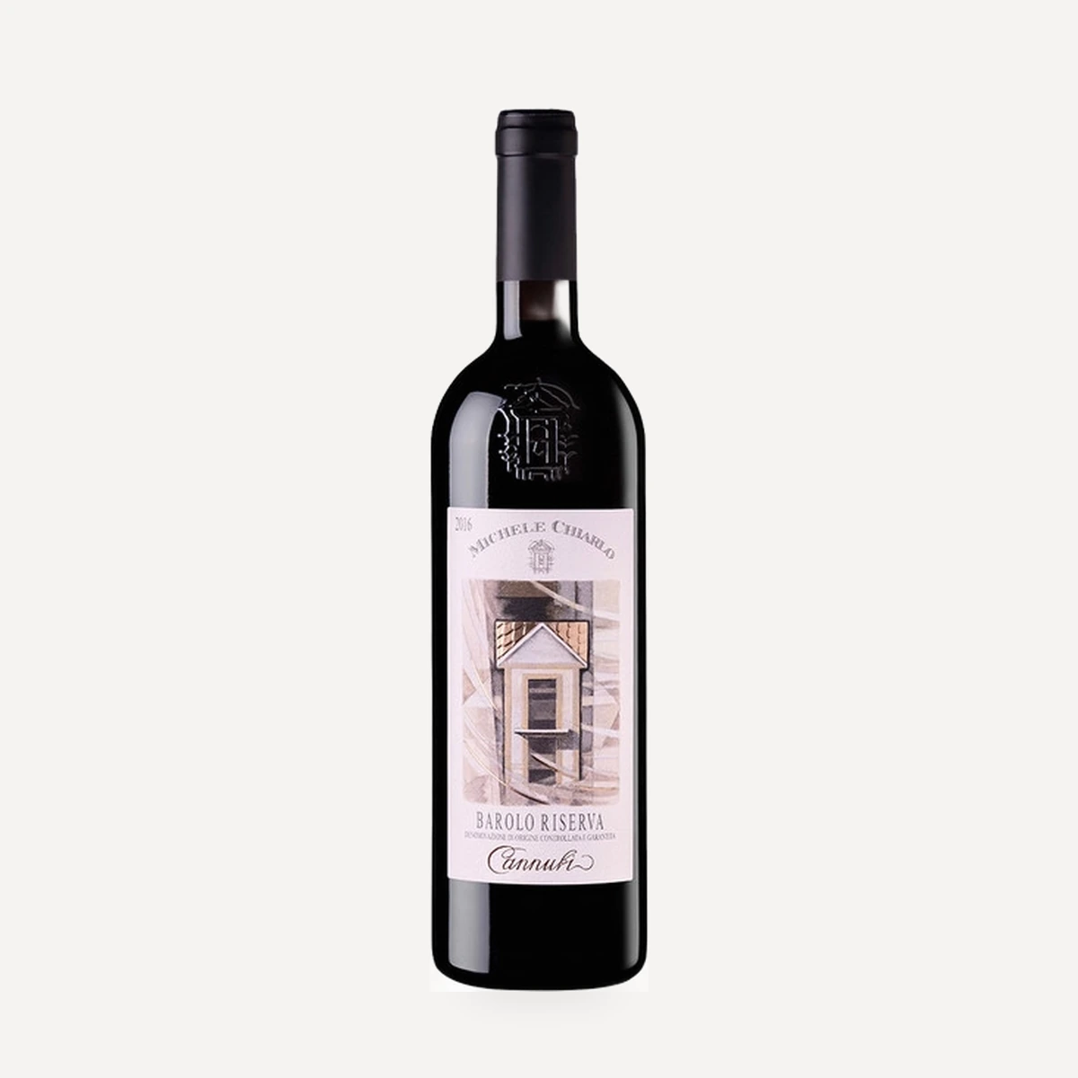 Barolo Riserva Cannubi wine — Michele Chiarlo winery — Dionysus
