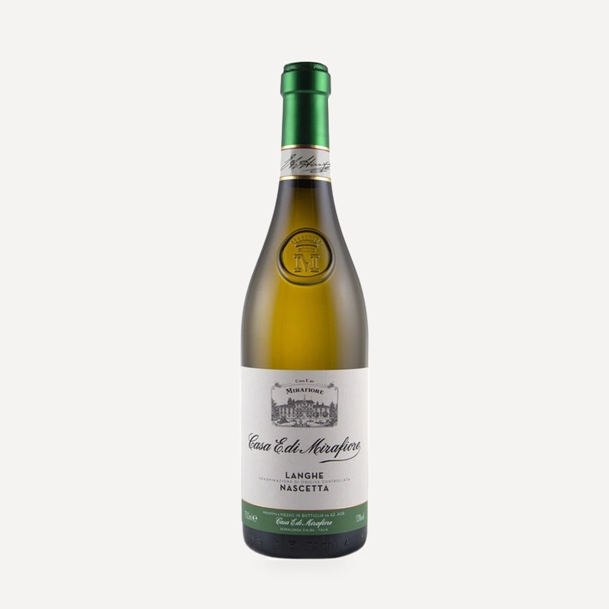 Langhe Nascetta wine — Mirafiore winery — Dionysus
