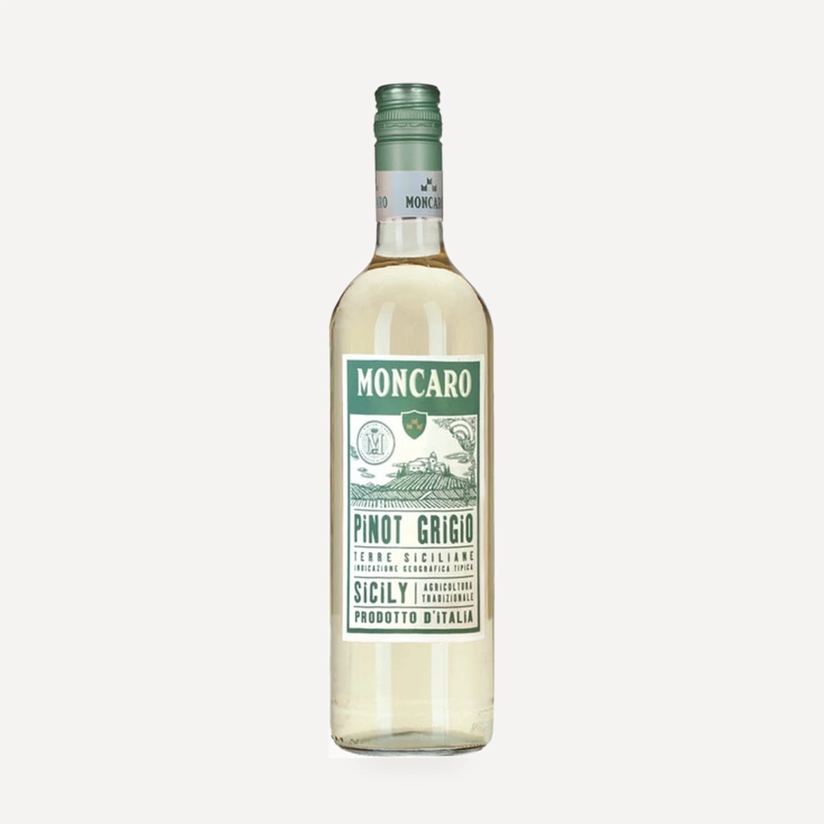 Moncaro Pinot Grigio Terre Siciliane IGT wine — Moncaro winery — Dionysus