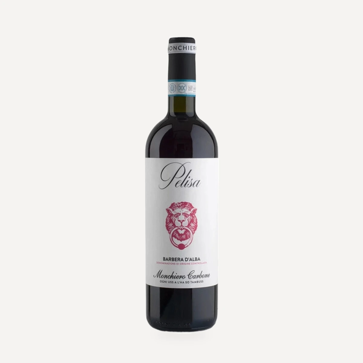 Pelisa Barbera d'Alba DOC wine — Monchiero Carbone winery — Dionysus