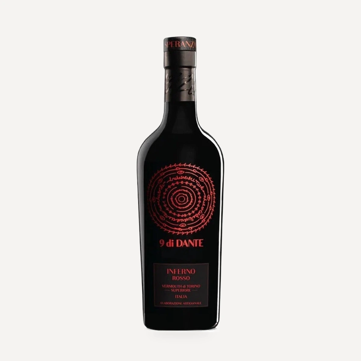 Inferno Rosso wine — Montanaro winery — Dionysus