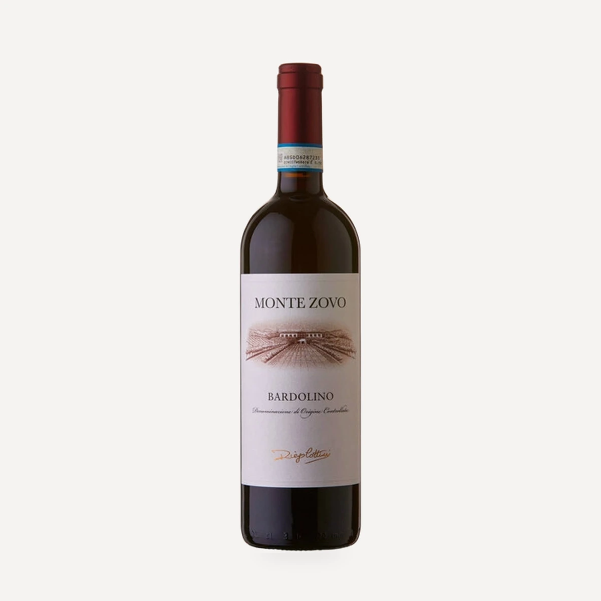 Bardolino DOC wine — Monte Zovo (Cottini) winery — Dionysus