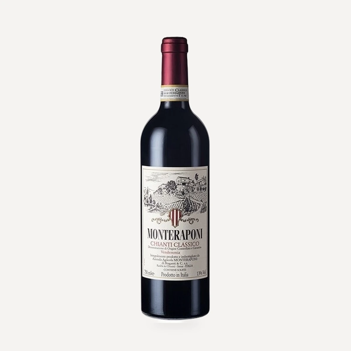 Chianti Classico DOCG wine — Monteraponi winery — Dionysus