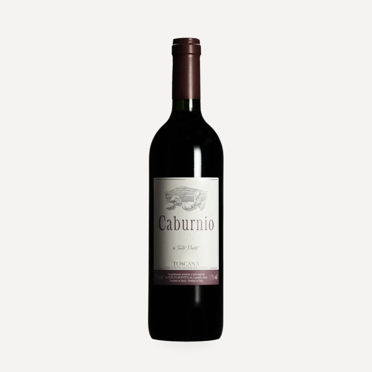 Caburnio wine — Monteti winery — Dionysus