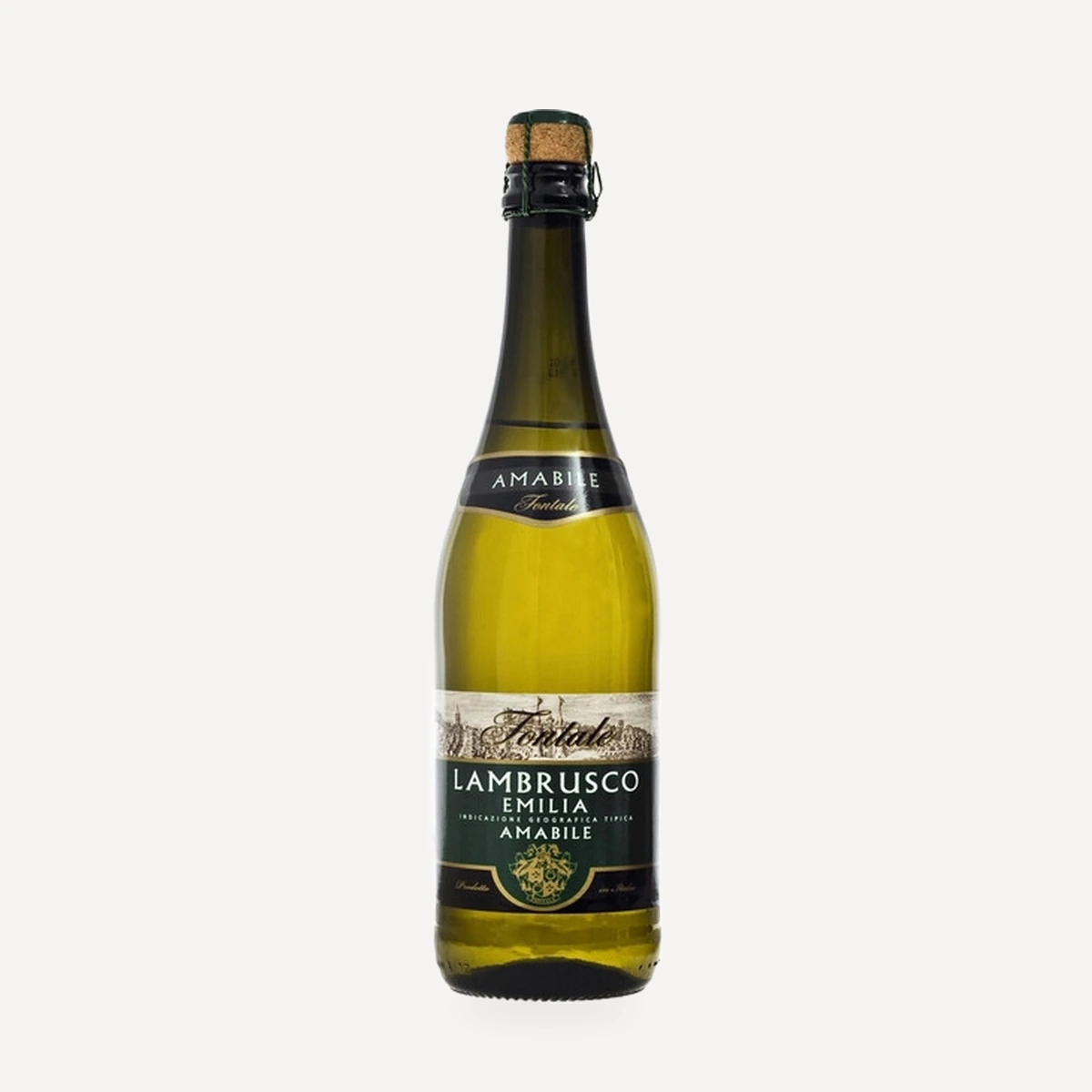 Fontale Lambrusco Emilia Bianco Amabile IGT wine — Morando winery — Dionysus