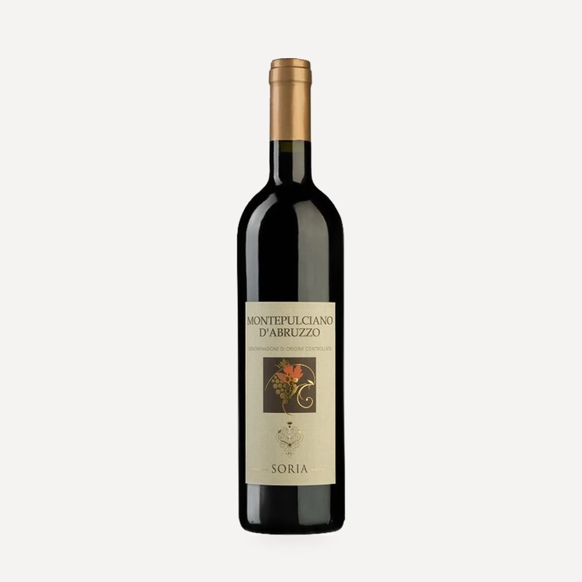 Soria Montepulciano d'Abruzzo DOC wine — Morando winery — Dionysus