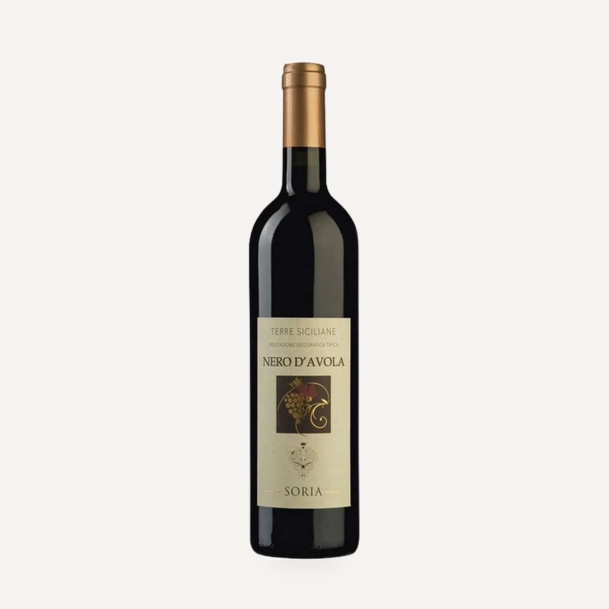 Soria Nero d'Avola Terre Siciliane IGT wine — Morando winery — Dionysus