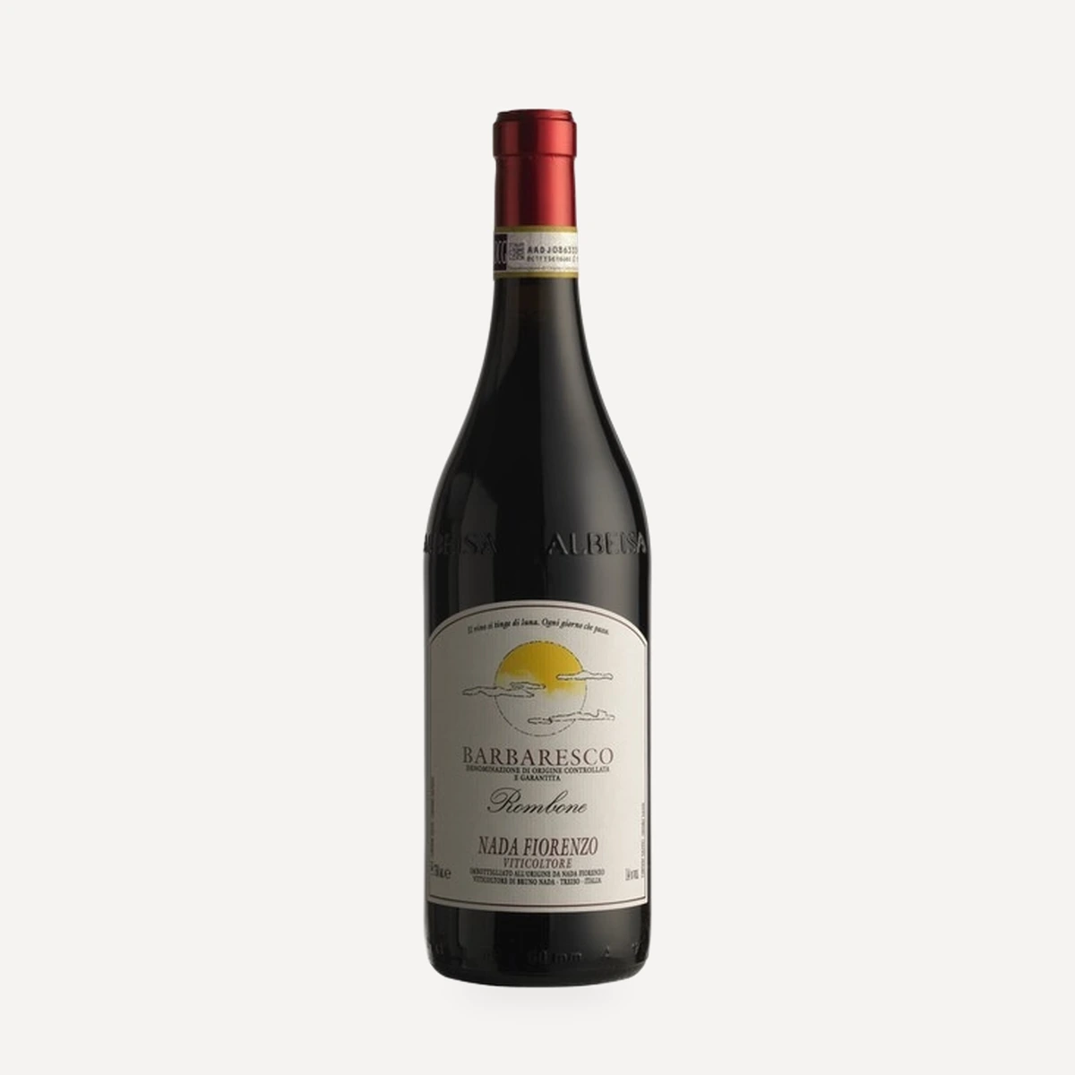 Barbaresco Rombone wine — Nada Fiorenzo winery — Dionysus