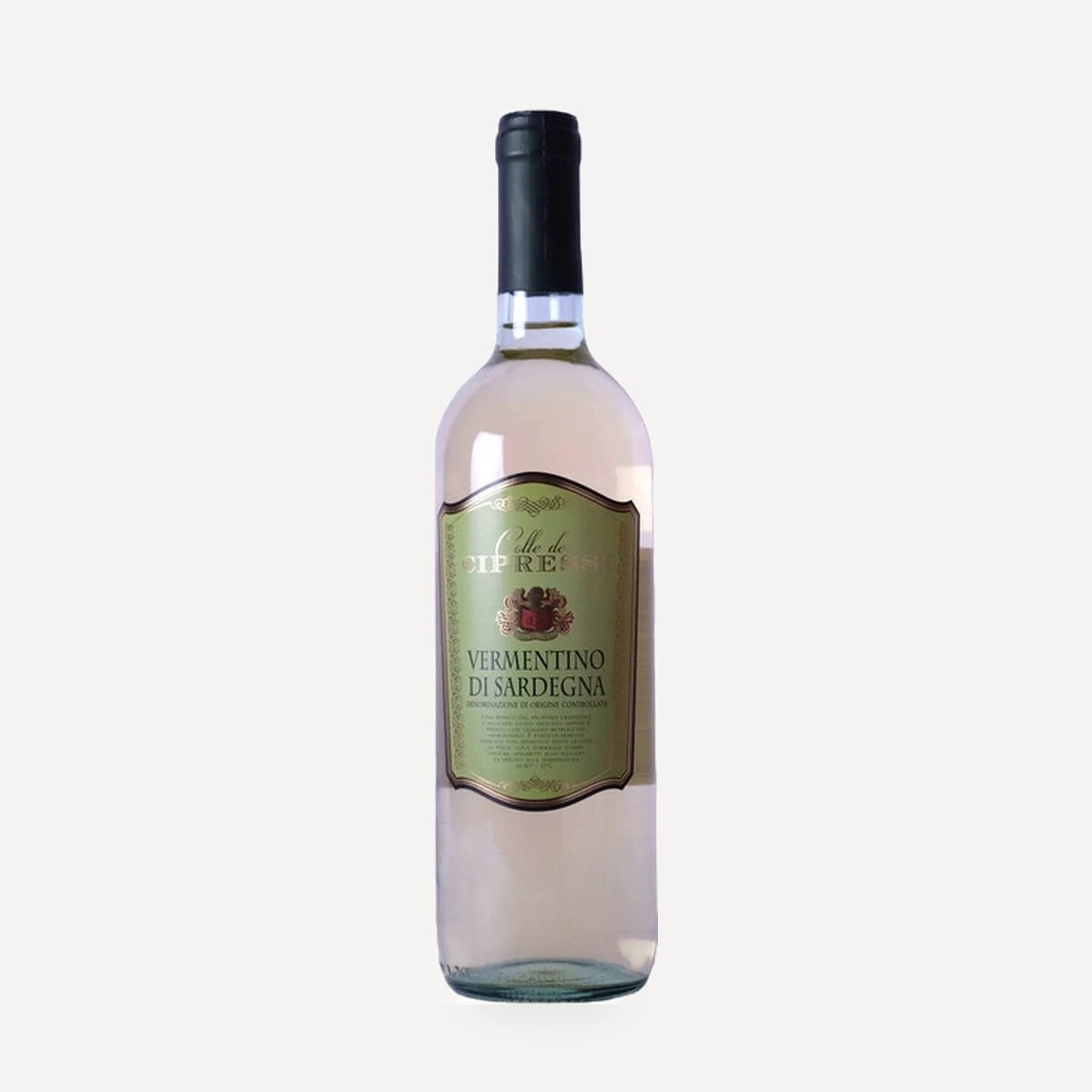 Colle dei Cipressi Vermentino di Sardegna DOC wine — Natale Verga winery — Dionysus
