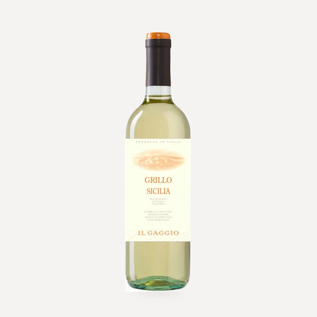 Il Gaggio Grillo Sicilia DOC wine — Natale Verga winery — Dionysus