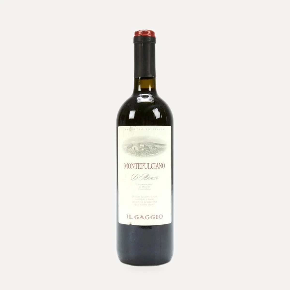 Il Gaggio Montepulciano d'Abruzzo DOC wine — Natale Verga winery — Dionysus