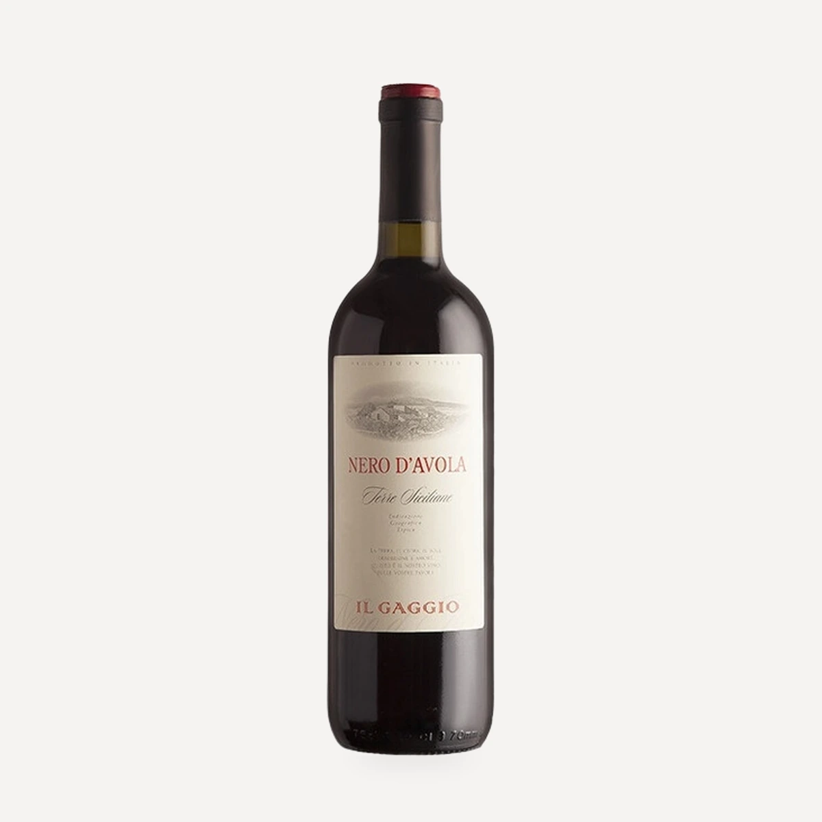 Il Gaggio Nero d'Avola Terre Siciliane IGT wine — Natale Verga winery — Dionysus